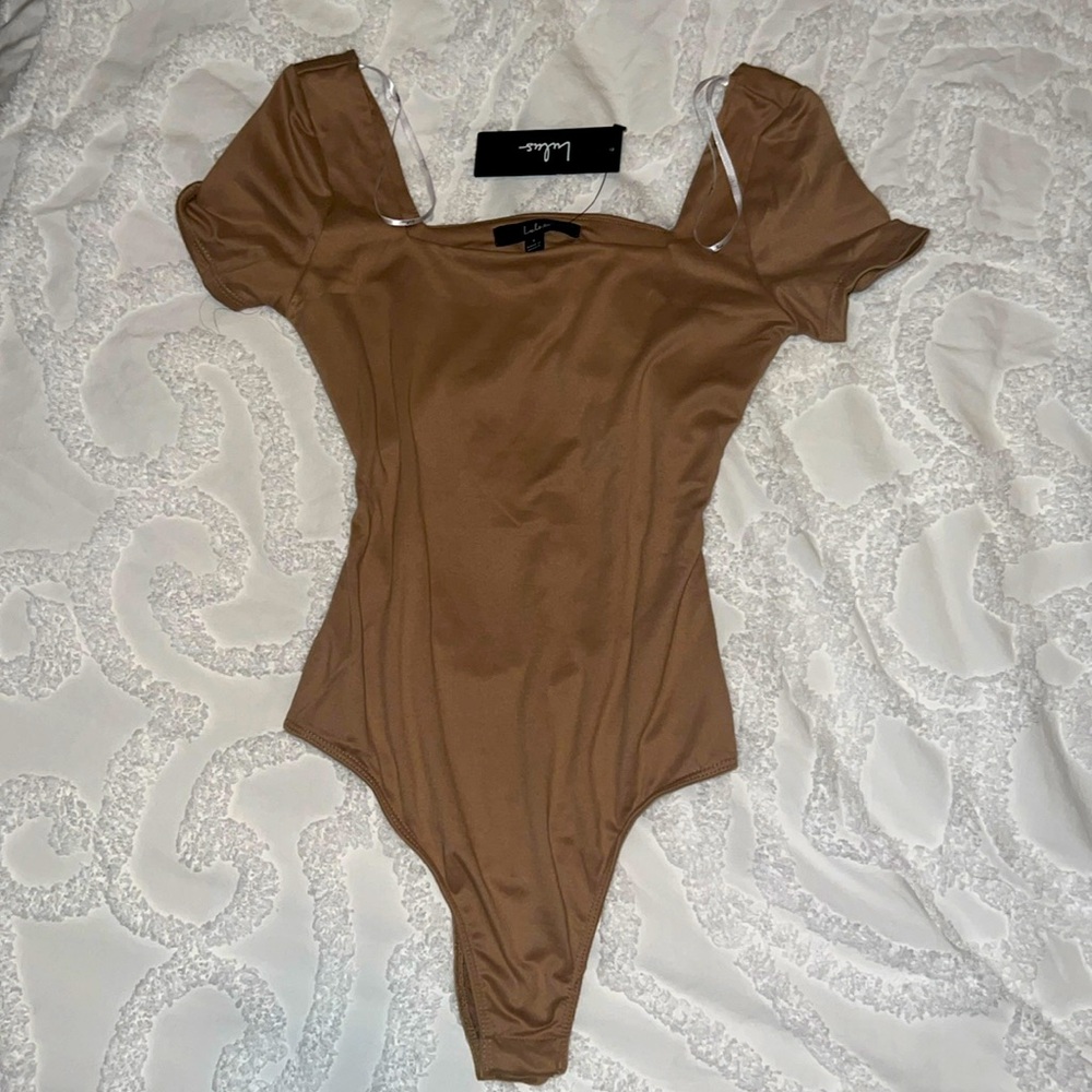 Lulus Square Neck Bodysuit